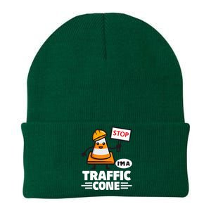 Halloween Traffic Cone Costume IM A Traffic Cone Knit Cap Winter Beanie