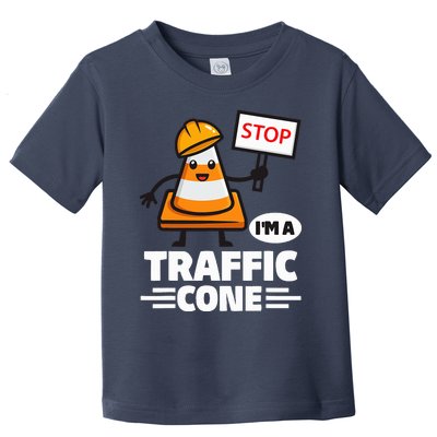 Halloween Traffic Cone Costume IM A Traffic Cone Toddler T-Shirt