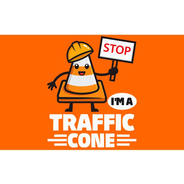 Halloween Traffic Cone Costume IM A Traffic Cone Bumper Sticker