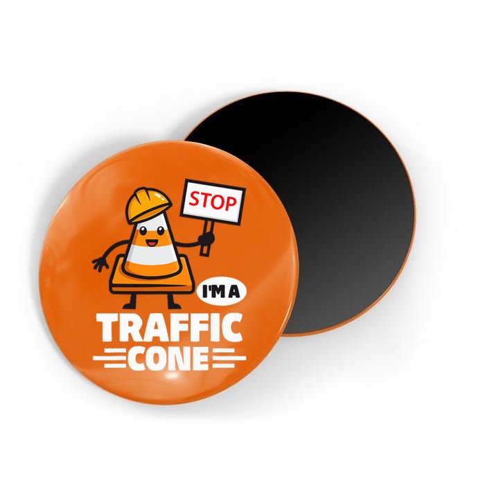 Halloween Traffic Cone Costume IM A Traffic Cone Magnet