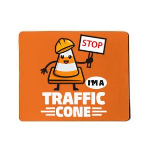 Halloween Traffic Cone Costume IM A Traffic Cone Mousepad