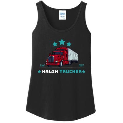 Halim Trucker Custom Design 2 Ladies Essential Tank