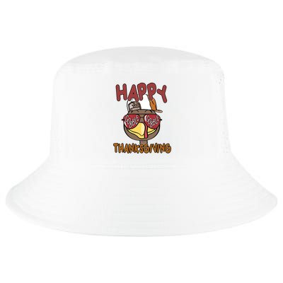 Happy Thanksgiving Cool Gobble Turkey Cool Comfort Performance Bucket Hat