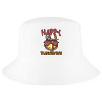 Happy Thanksgiving Cool Gobble Turkey Cool Comfort Performance Bucket Hat