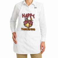 Happy Thanksgiving Cool Gobble Turkey Apron