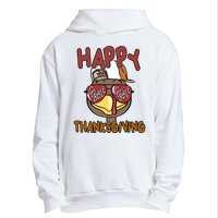 Happy Thanksgiving Cool Gobble Turkey Urban Pullover Hoodie