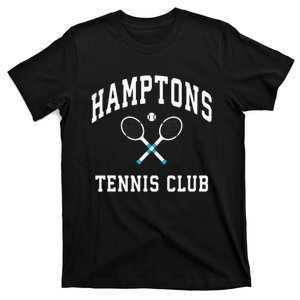 Hamptons Tennis Club Preppy New York Montauk Varsity T-Shirt