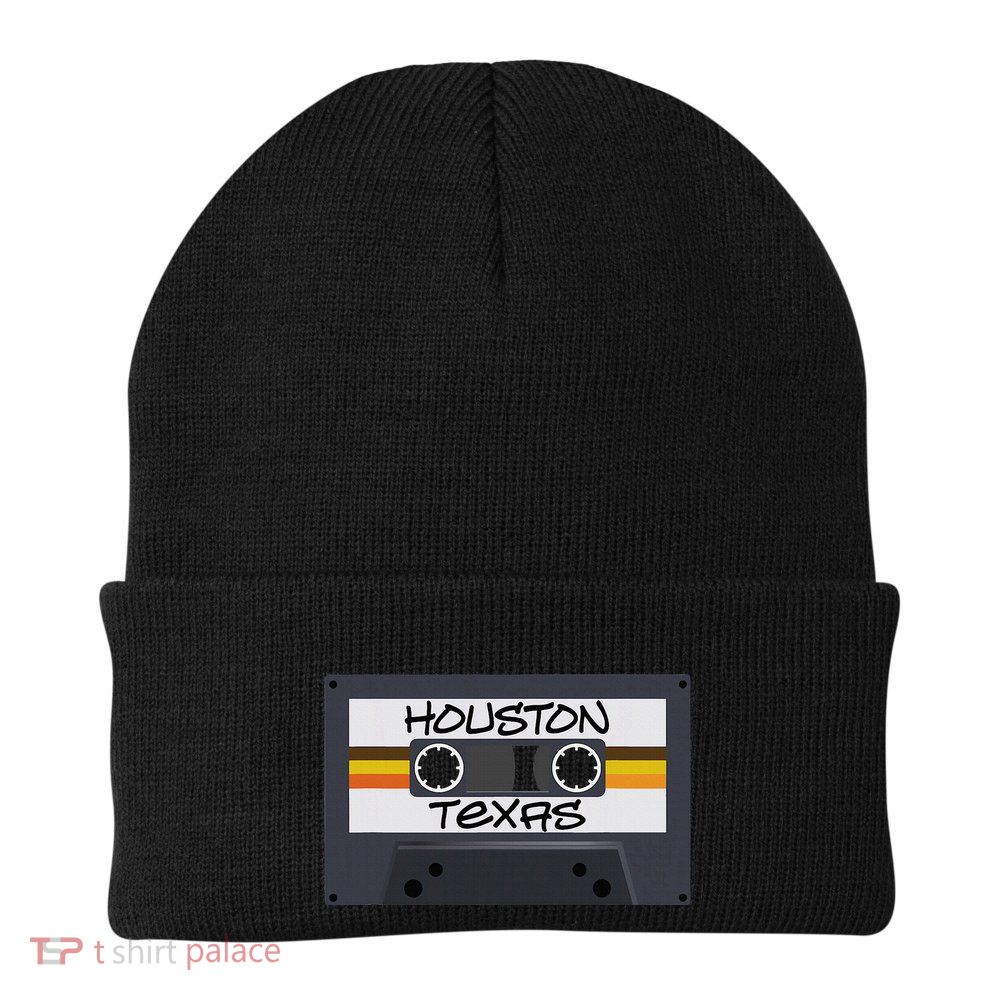 Houston Texas Cassette Tape Beanie