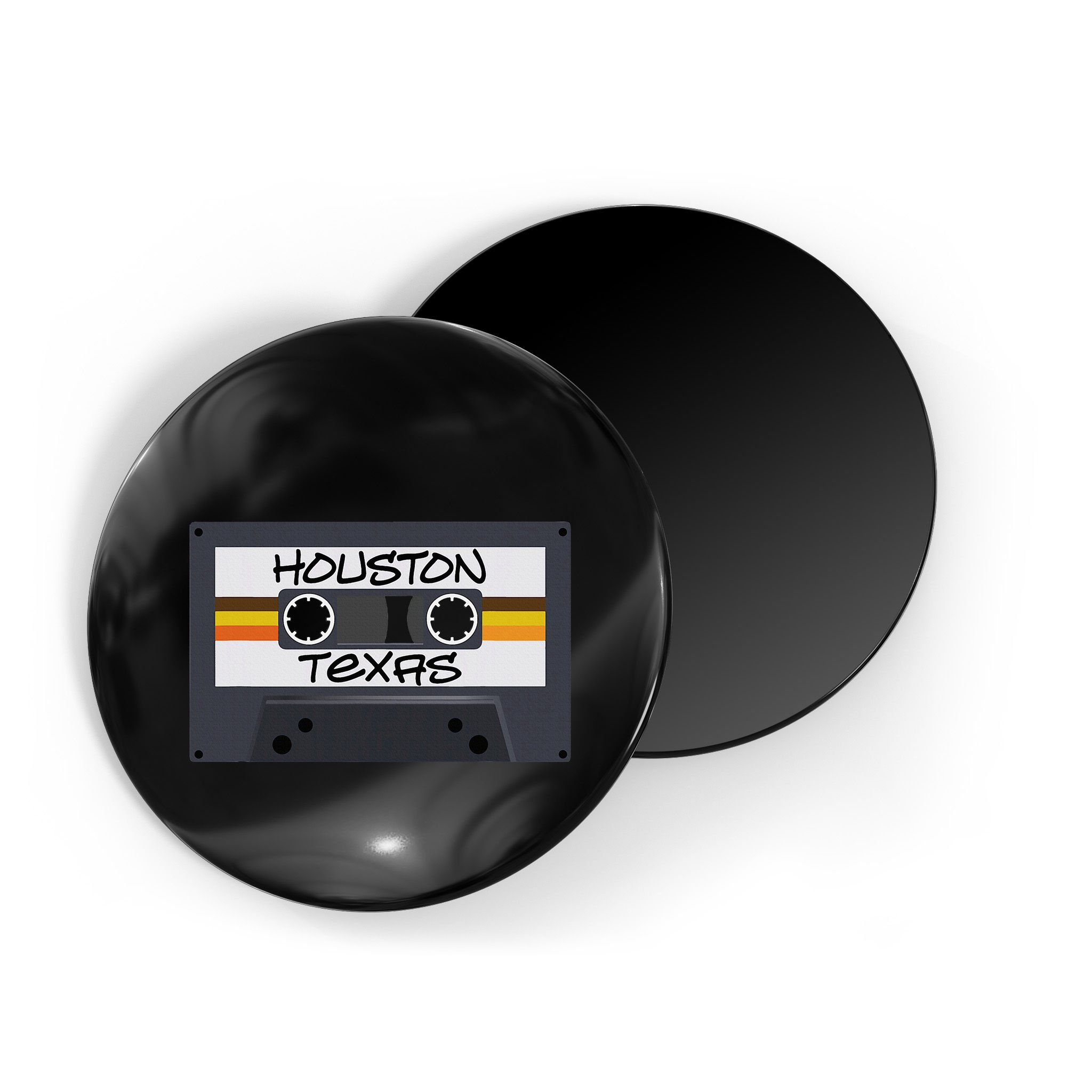 Houston Texas Cassette Tape Magnet
