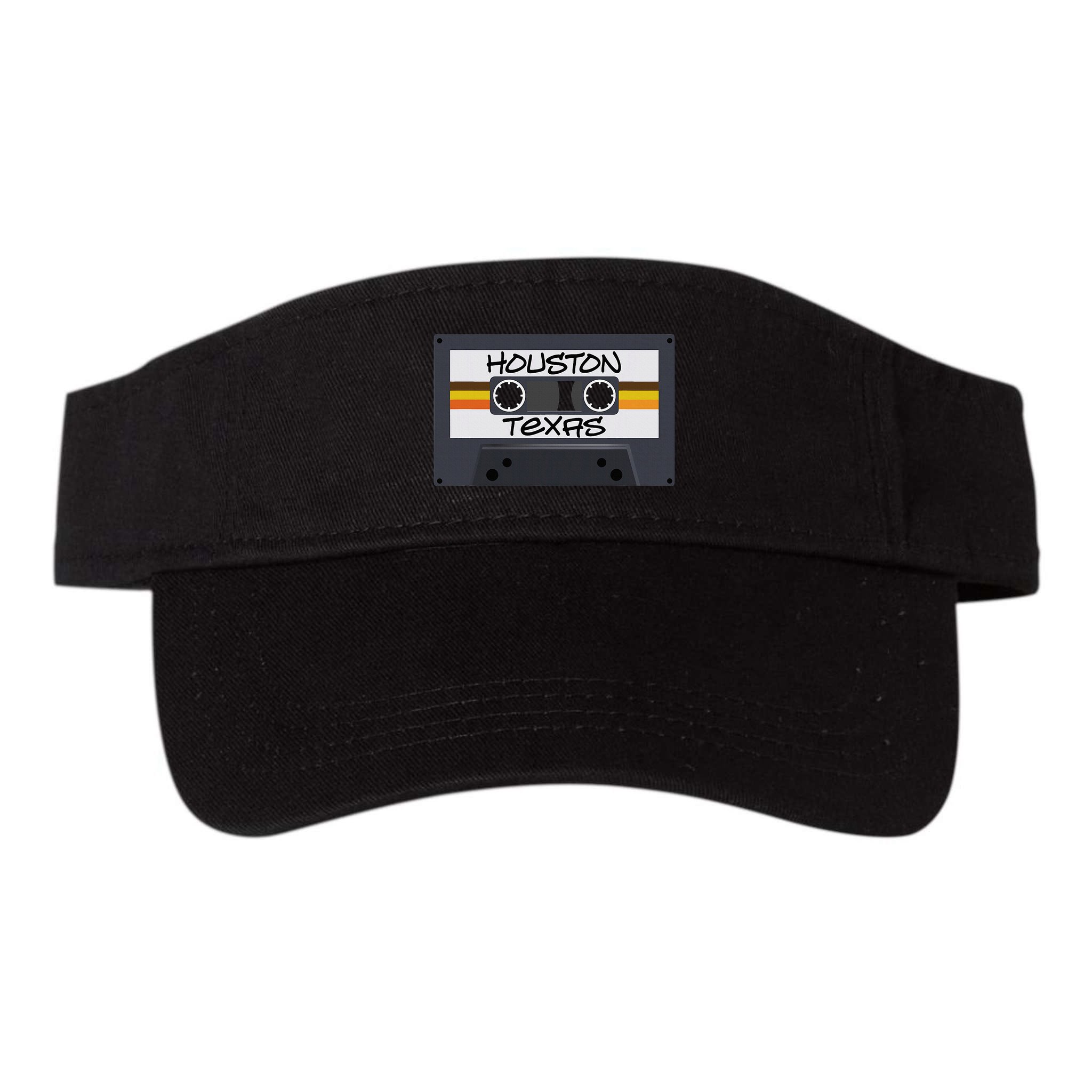 Houston Texas Cassette Tape Visor