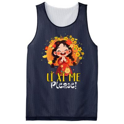 Happy Tet Chuc Mung Nam Moi 2025 Li Xi Me Please Mesh Reversible Basketball Jersey Tank