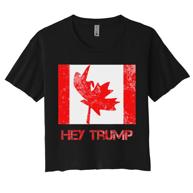 Hey Trump Canada Crop Top