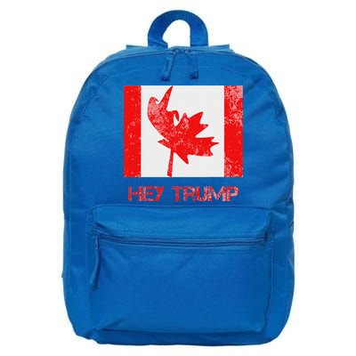 Hey Trump Canada 16 in Basic Backpack