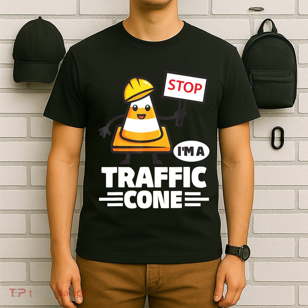 Halloween Traffic Cone Costume IM A Traffic Cone T-Shirt