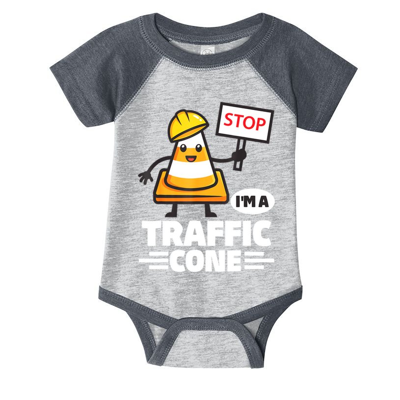Halloween Traffic Cone Costume IM A Traffic Cone Infant Baby Jersey Bodysuit