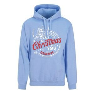 Have The Christmas You Deserve Krampus Christmas Horror Unisex Surf Hoodie