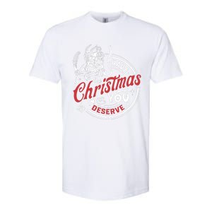 Have The Christmas You Deserve Krampus Christmas Horror Softstyle CVC T-Shirt