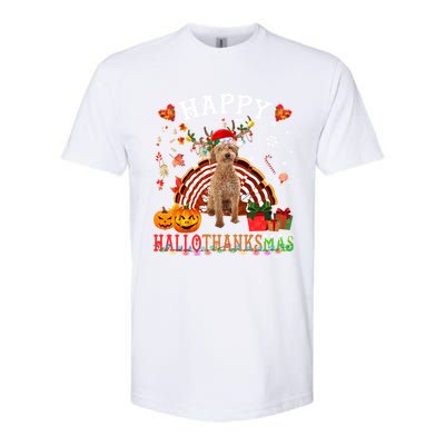 Halloween Thanksgiving Christmas Poodle Crossbreed Xmas Cute Gift Softstyle® CVC T-Shirt