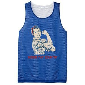 Honor Thy Country American Independence Usa Freedom Cool Gift Mesh Reversible Basketball Jersey Tank