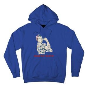 Honor Thy Country American Independence Usa Freedom Cool Gift Tall Hoodie