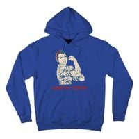 Honor Thy Country American Independence Usa Freedom Cool Gift Tall Hoodie