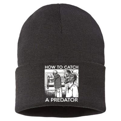 How To Catch A Predator Sustainable Knit Beanie