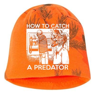 How To Catch A Predator Kati - Camo Knit Beanie