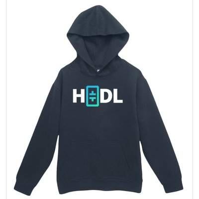 HODL Theta Crypto, Theta Logo, DeFi Theta Crypto, HODL Theta Urban Pullover Hoodie