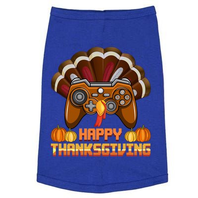 Happy Thanksgaming Cute Video Game Controller Thanksgiving Gift Doggie Tank