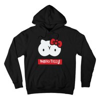 Hello Titty Cute Cat Boobs Butts Funny Meme Funny Mother’s Day Hoodie