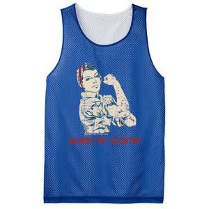 Honor Thy Country American Independence Usa Freedom Gift Mesh Reversible Basketball Jersey Tank