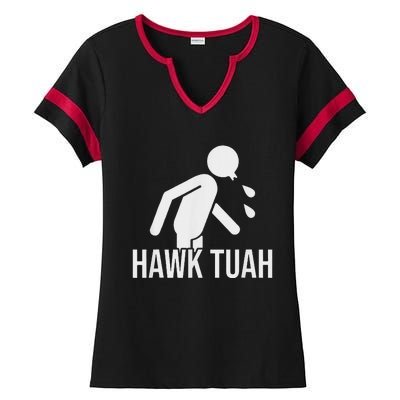 Hawk Tush Candidate Parody 2024 Ladies Halftime Notch Neck Tee