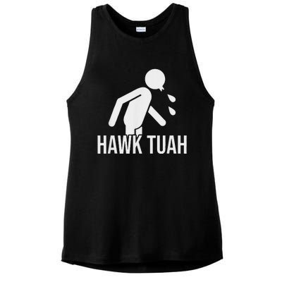 Hawk Tush Candidate Parody 2024 Ladies PosiCharge Tri-Blend Wicking Tank