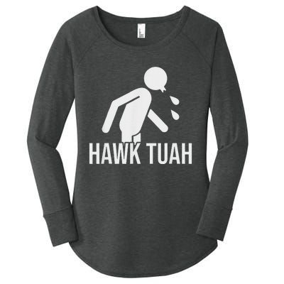 Hawk Tush Candidate Parody 2024 Women's Perfect Tri Tunic Long Sleeve Shirt