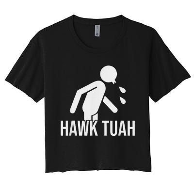 Hawk Tush Candidate Parody 2024 Women's Crop Top Tee