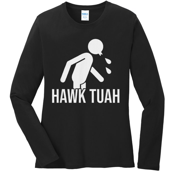 Hawk Tush Candidate Parody 2024 Ladies Long Sleeve Shirt