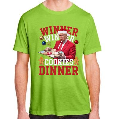 Humor Trump Christmas Maga Funny Trump Winner Cookies Dinner Adult ChromaSoft Performance T-Shirt