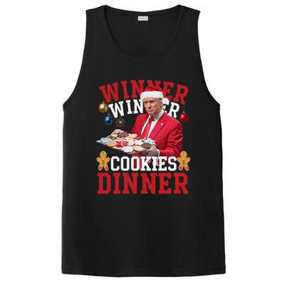 Humor Trump Christmas Maga Funny Trump Winner Cookies Dinner PosiCharge Competitor Tank