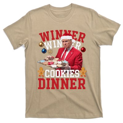 Humor Trump Christmas Maga Funny Trump Winner Cookies Dinner T-Shirt