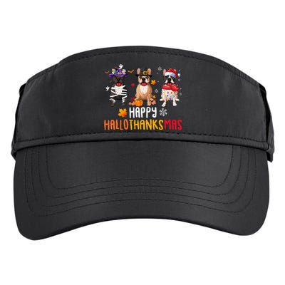 Halloween Thanksgiving Christmas Funny French Bulldog Dogs Adult Drive Performance Visor