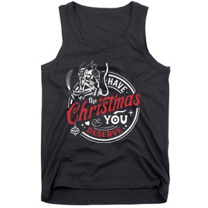 Have The Christmas You Deserve Krampus Christmas Horror Tank Top