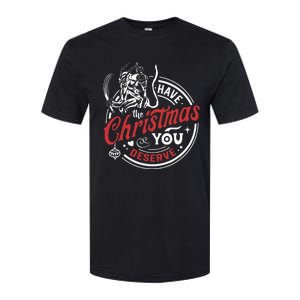 Have The Christmas You Deserve Krampus Christmas Horror Softstyle CVC T-Shirt