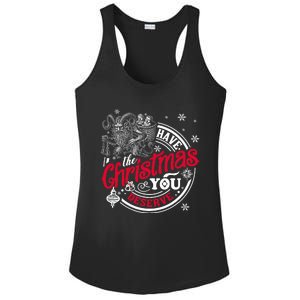 Have The Christmas You Deserve Krampus Christmas Horror Ladies PosiCharge Competitor Racerback Tank