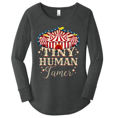 Human Tamer Circus For Family Circus Birthday Women's Perfect Tri Tunic Long Sleeve Shirt