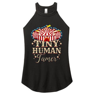 Human Tamer Circus For Family Circus Birthday Women's Perfect Tri Rocker Tank