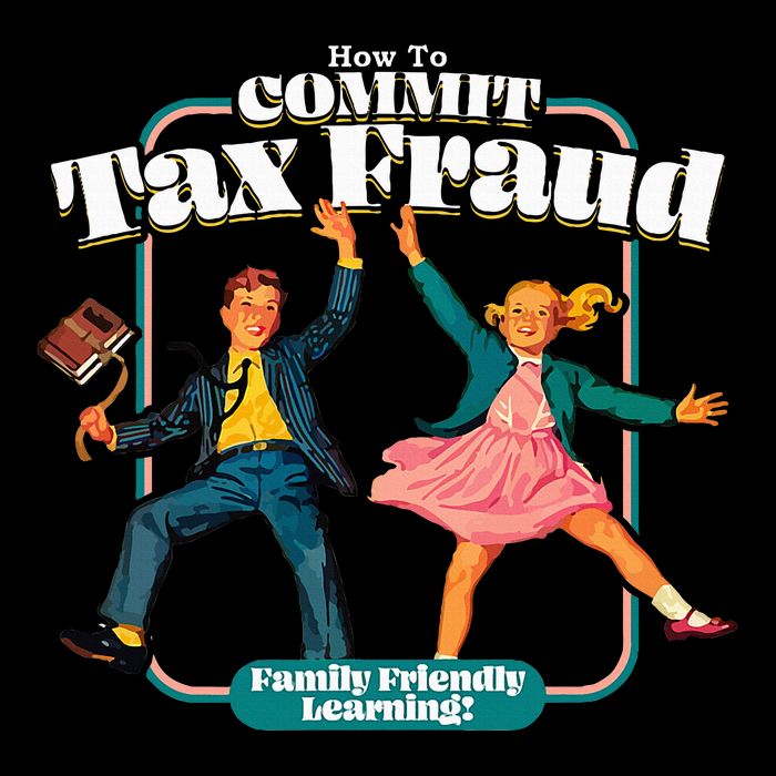 How To Commit Tax Fraud Family Friendly Learning! Funny Valucap Bio-Washed Visor