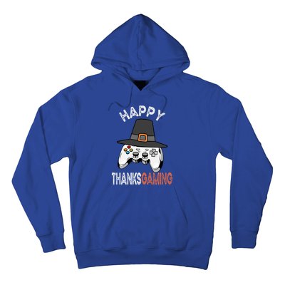 Happy Thanksgaming Cute Video Game Controller Thanksgiving Gift Hoodie