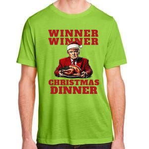 Humorous Trump Christmas Winner Winner Christmas Dinner Adult ChromaSoft Performance T-Shirt