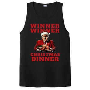 Humorous Trump Christmas Winner Winner Christmas Dinner PosiCharge Competitor Tank