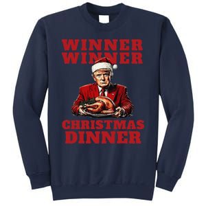 Humorous Trump Christmas Winner Winner Christmas Dinner Sweatshirt